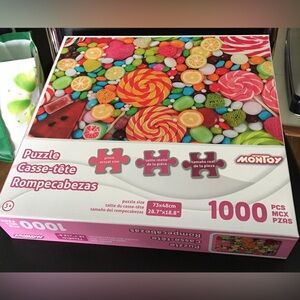 Montoy jigsaw puzzle Candy 1000 piece Brand new no missing pieces